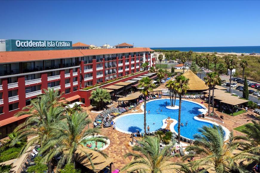 hotel occidental isla cristina vacaciones con niños